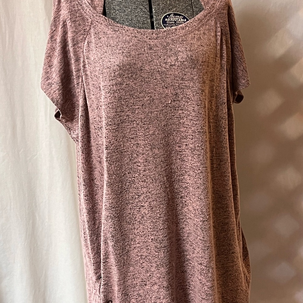 Maurices Hooded Top in Dust Rose